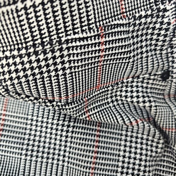 Seven 7 Women Pull On Legging Black White Red Plaid Elastic Waist Size XL - Picture 5 of 11